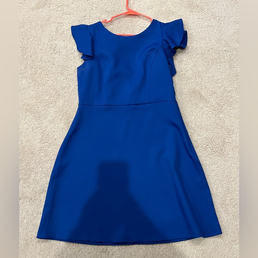 Blue dress